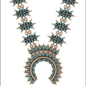 Lucky Brand Turquoise Statement Necklace